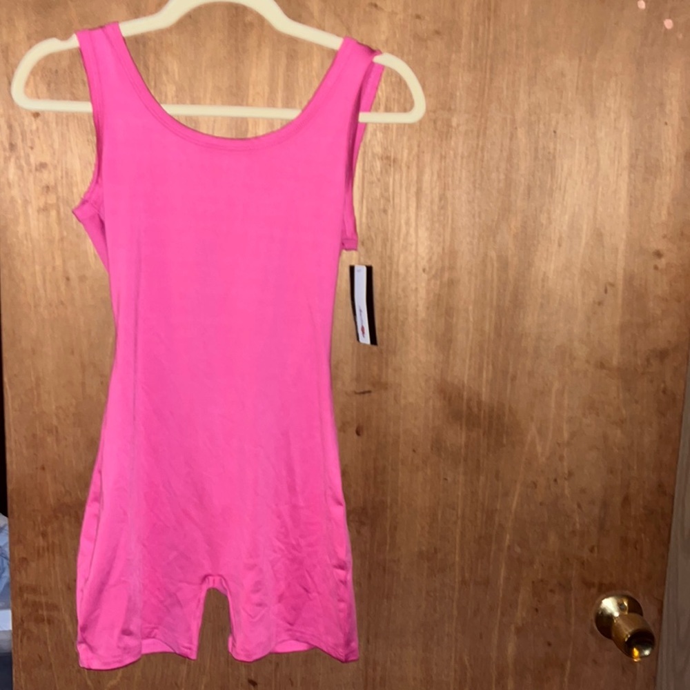 Pink bodysuit